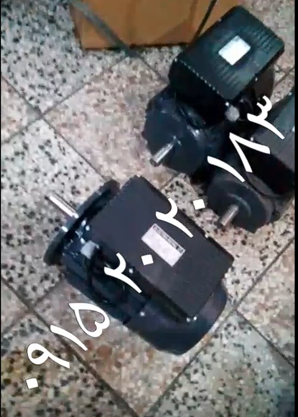الکتروموتور فلانچ دار 3 اسب